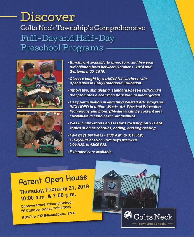 Pre School Parents Open House