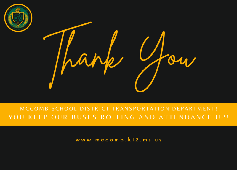 School District Celebrates "The Transportation Team" 2023