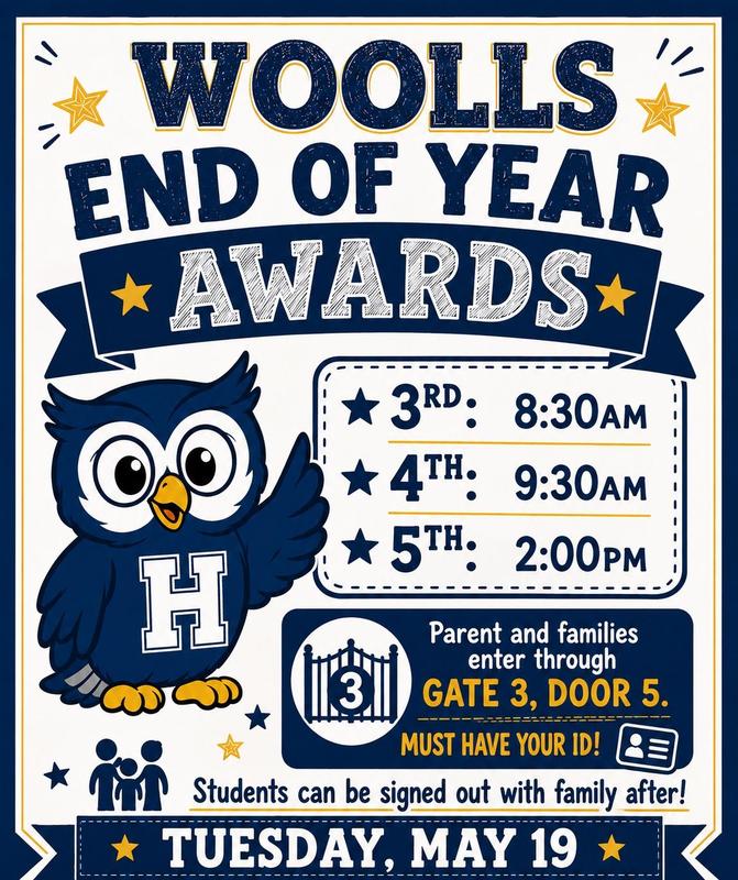 Woolls Awards Ceremony 5/19
