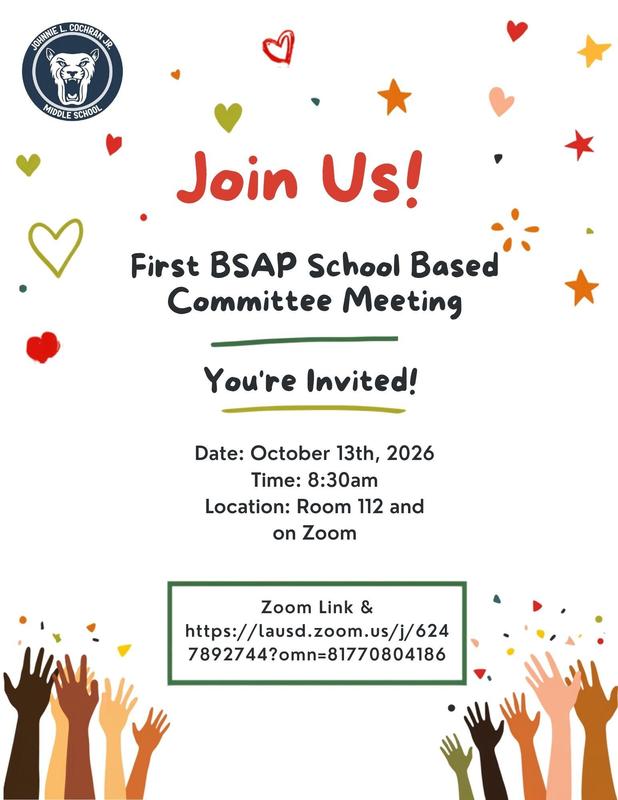 BSAP School Based Committee Meeting Featured Photo