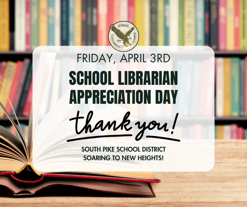 spsd school librarian day april 2026