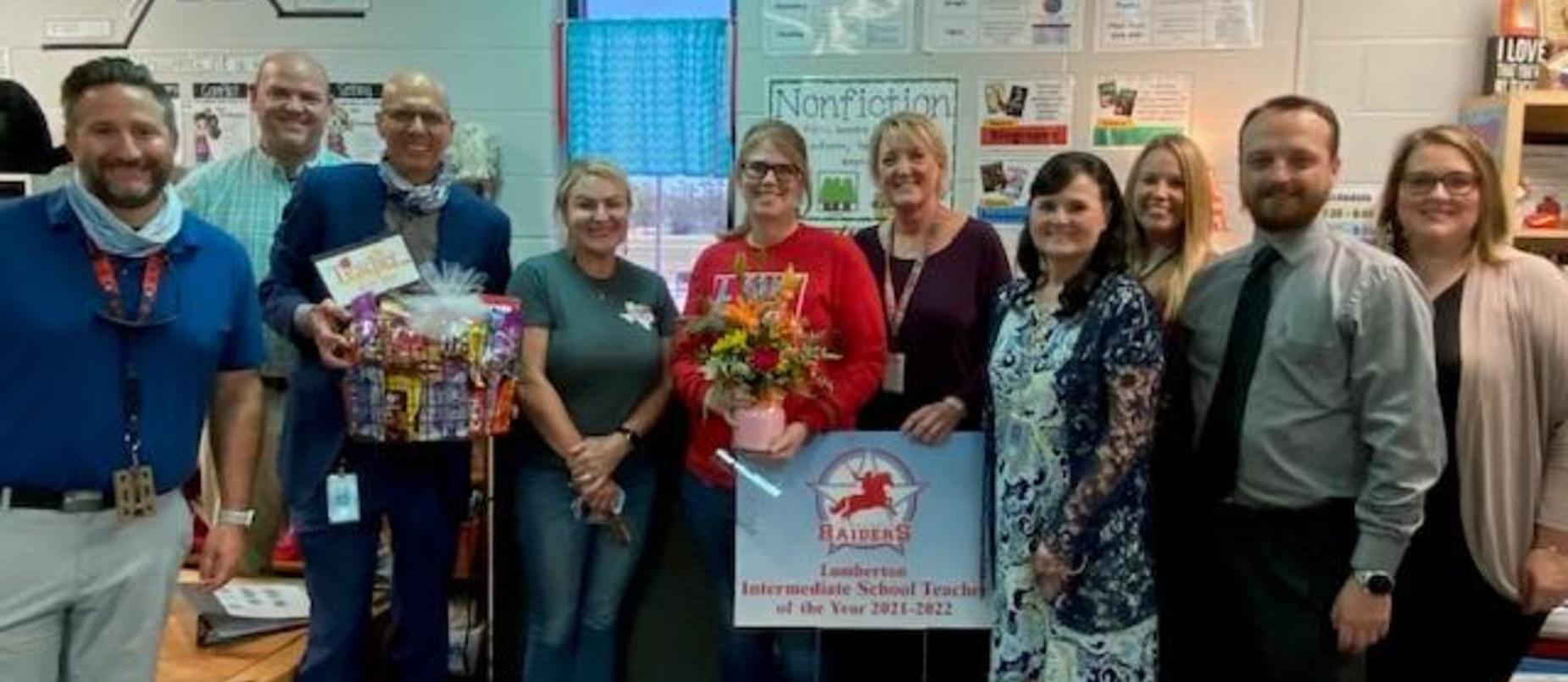 Congratulations Mrs. Humble