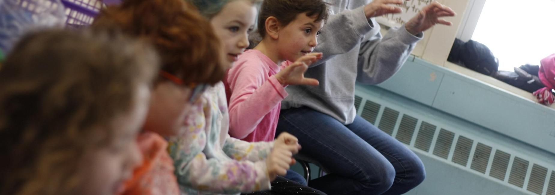 students in classrooms
