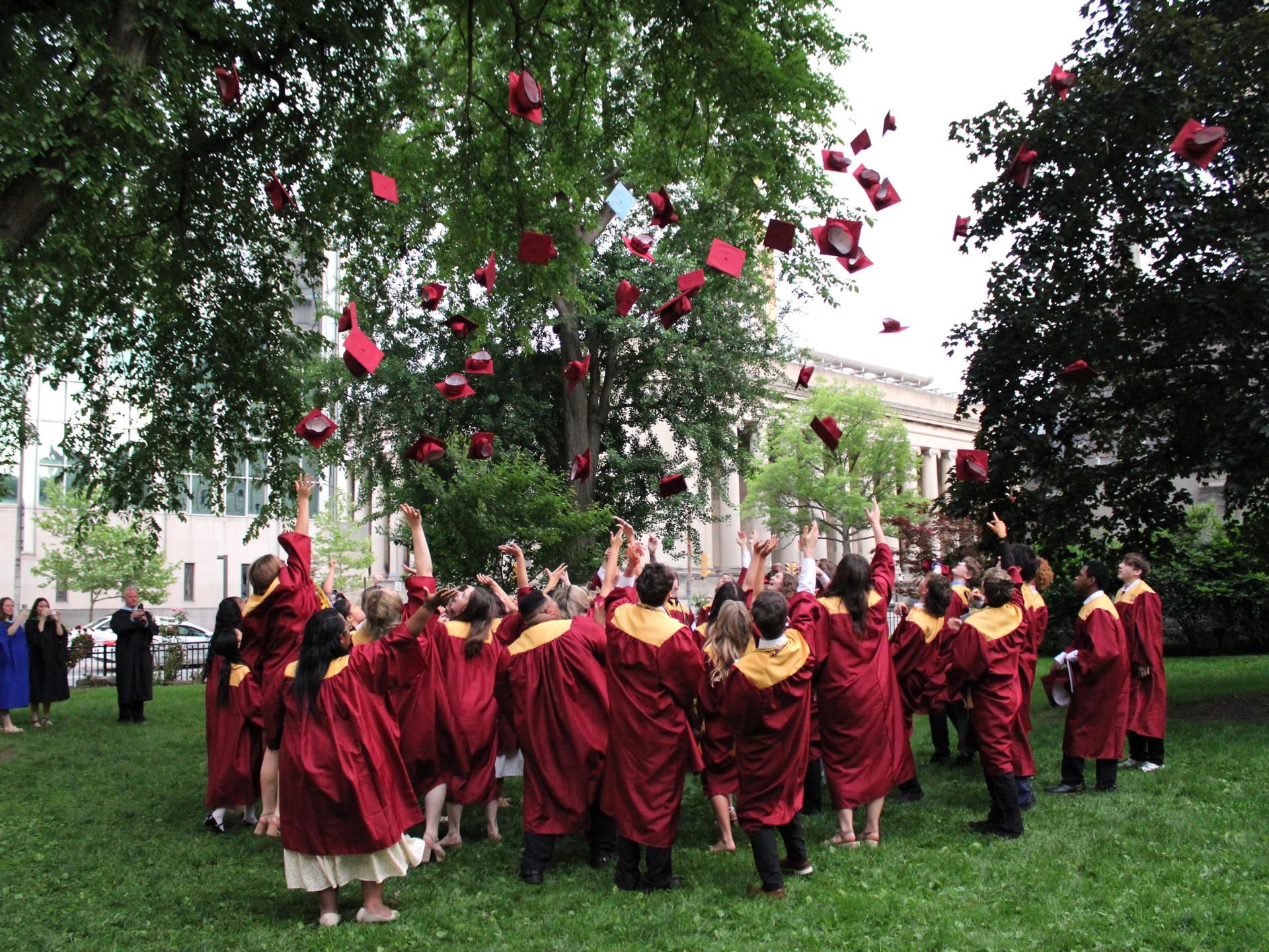 Cap Toss Class of 2026