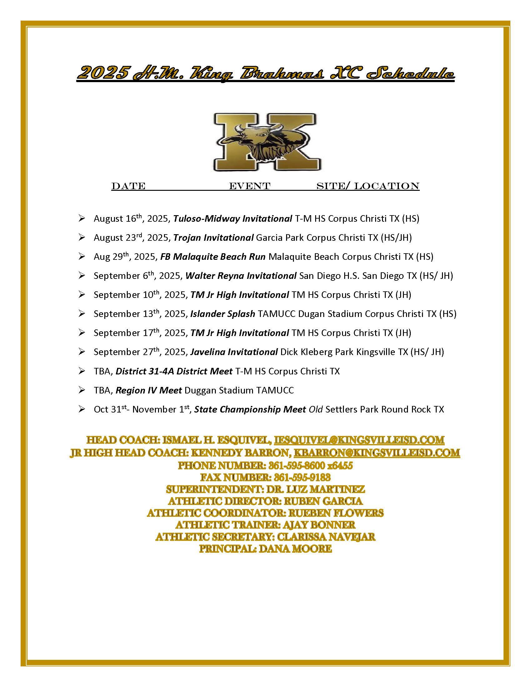 Athletic Schedules & UIL Eligibility Calendar KISD ATHLETICS