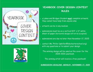 2025-2026 Yearbook Cover Design Contest