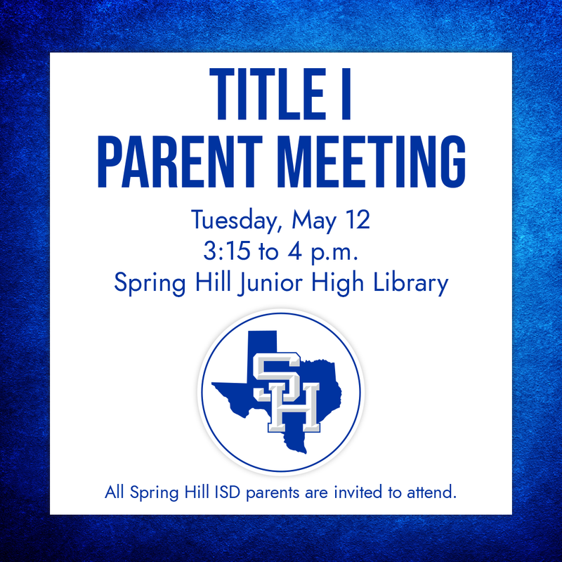 Title I Parent Meeting
