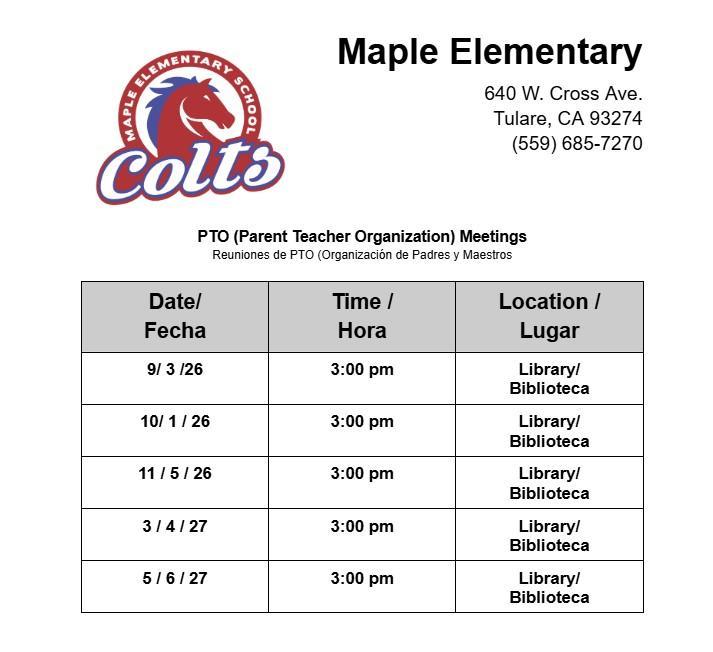 PTO Dates