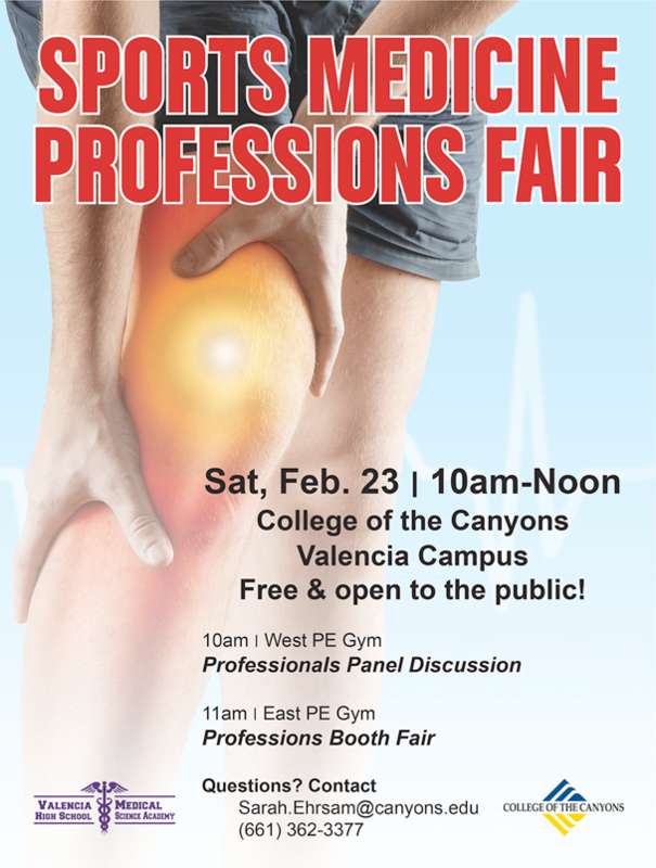 Sports Medicine Professions Fair Featured Photo