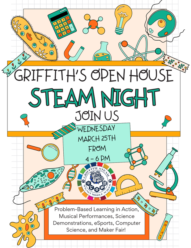 Join us for STEAM Night, 3/25