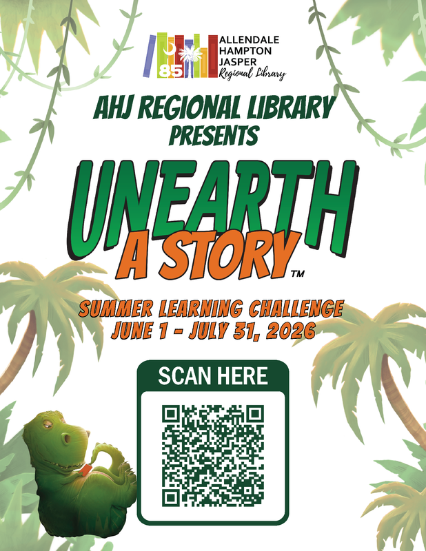 Community News: Allendale Hampton Jasper Regional Library Summer Learning Challenge Featured Photo