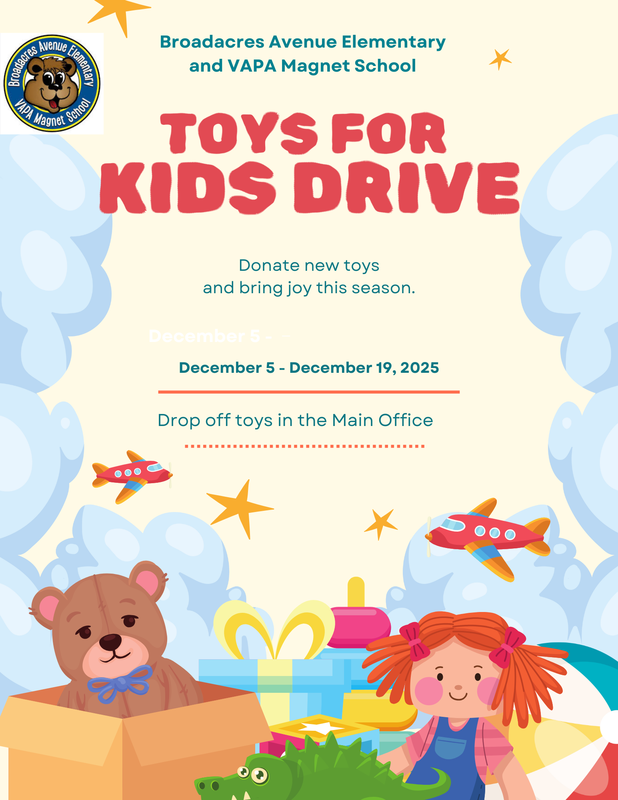 Broadacres Avenue Brilliant Bear Toy Drive!