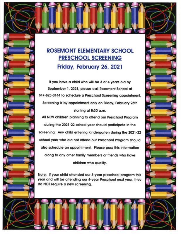 Screening Announcement Flyer
