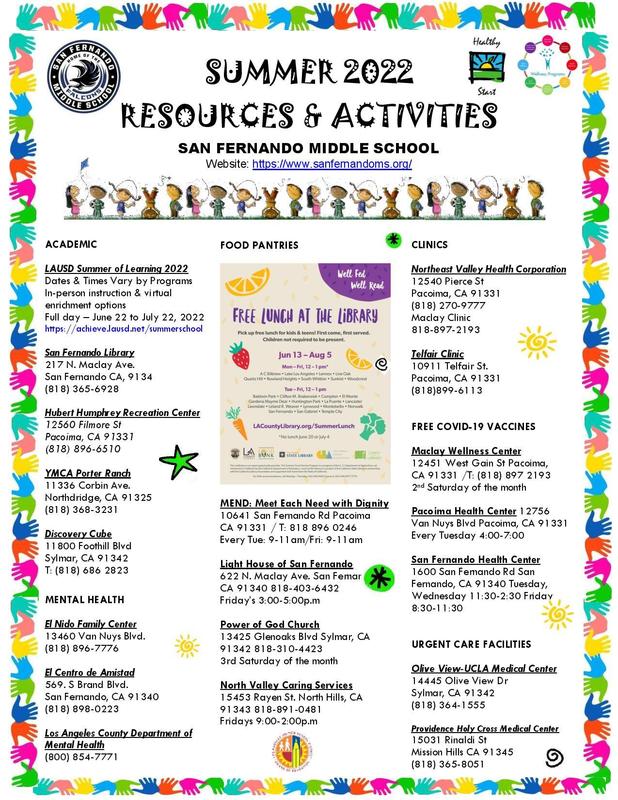 SFMS Summer 2022 Resource Guide Featured Photo