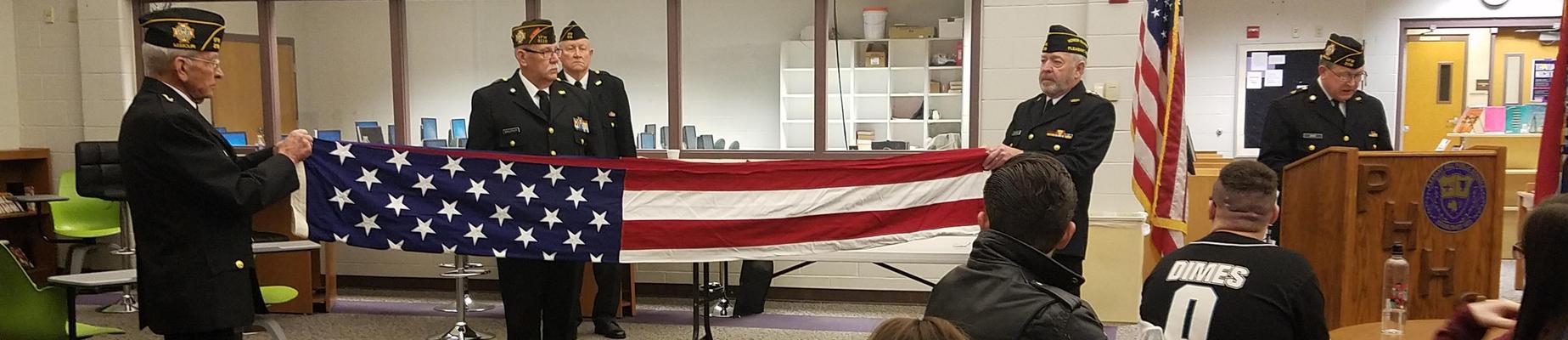 VFW Presentation to all American History classes