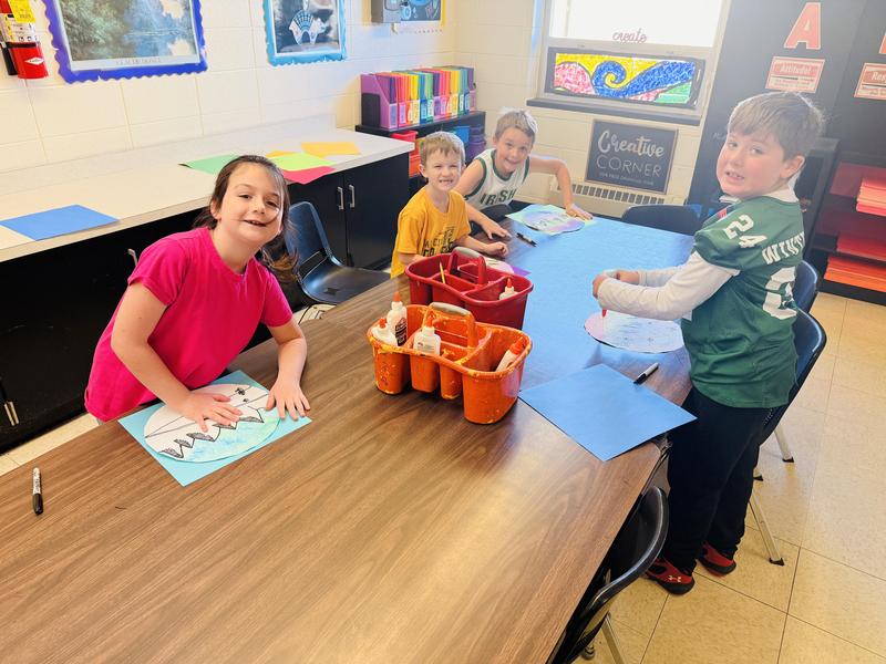 Creating beautiful pieces of art