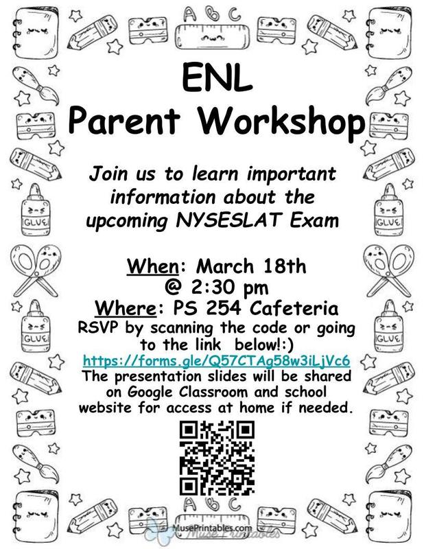 ENL Parent Workshop