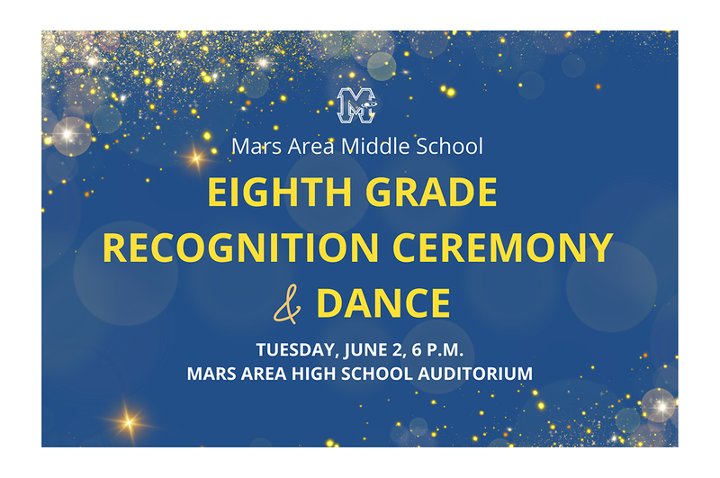 a blue background with gold stars and sparks