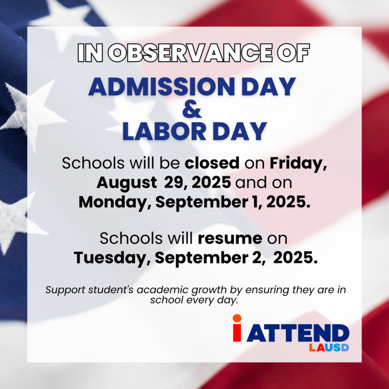 School closure labor day