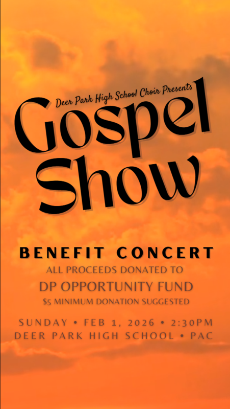 Gospel show poster