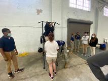 8th grade JROTC visit