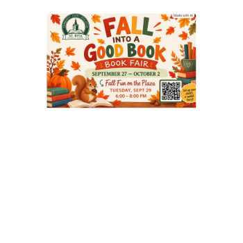 Book Fair Opens on September 27! Featured Photo