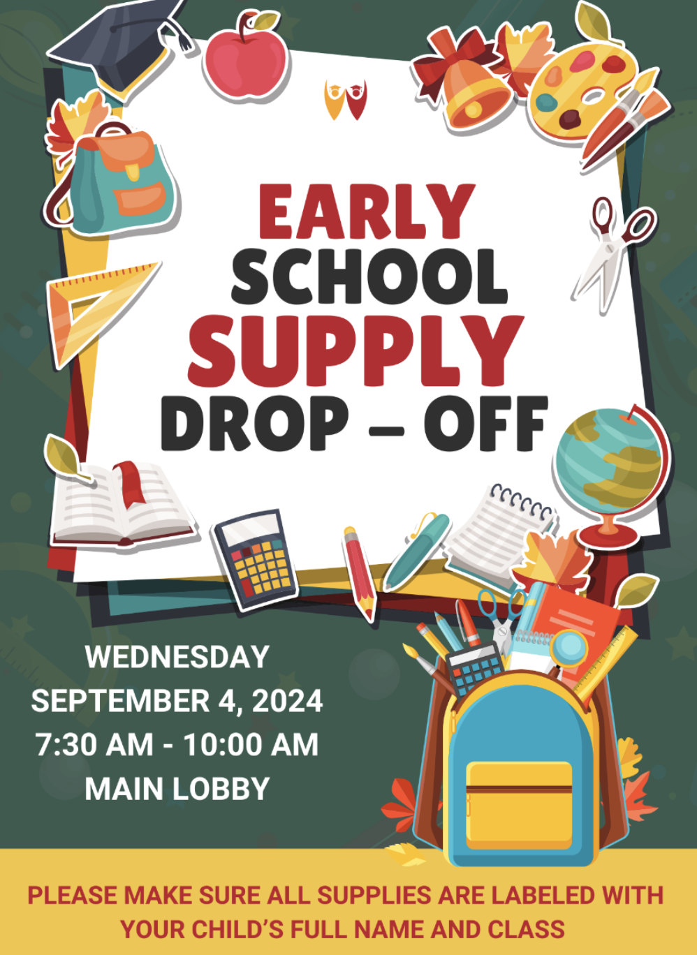 Drop Off School Supplies P.S. 177K The Marlboro School
