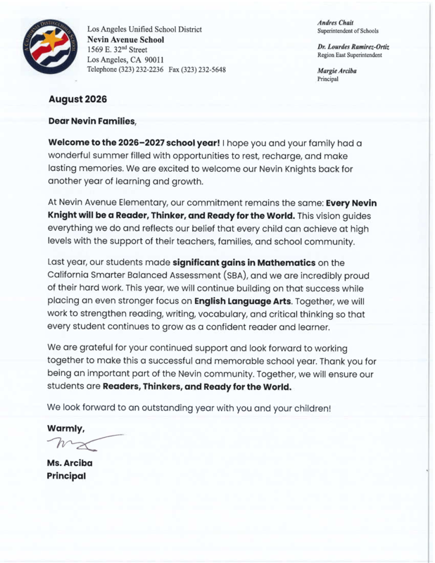 FOR THE FULL LETTER CLICK THE LINK HERE