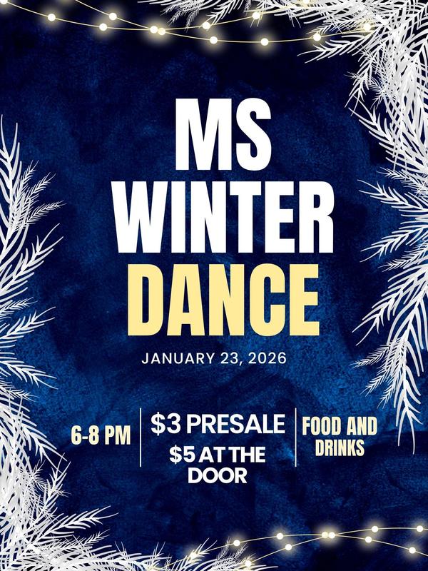 Poster detailing the upcoming event