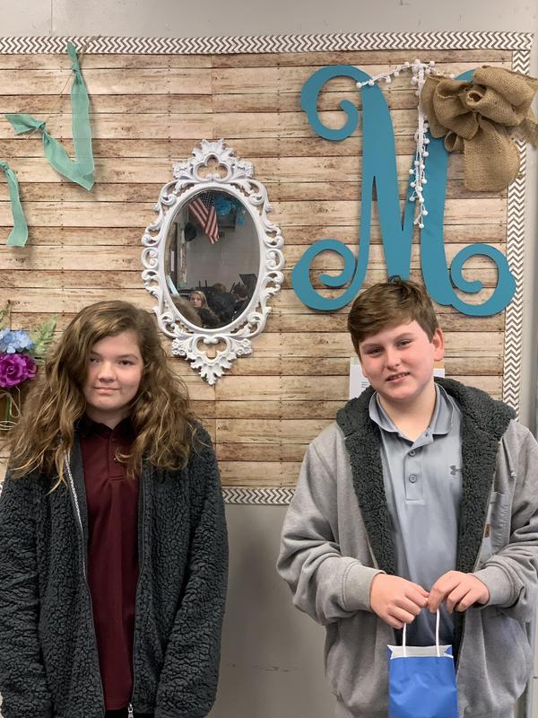 6th Grade Students of the Month