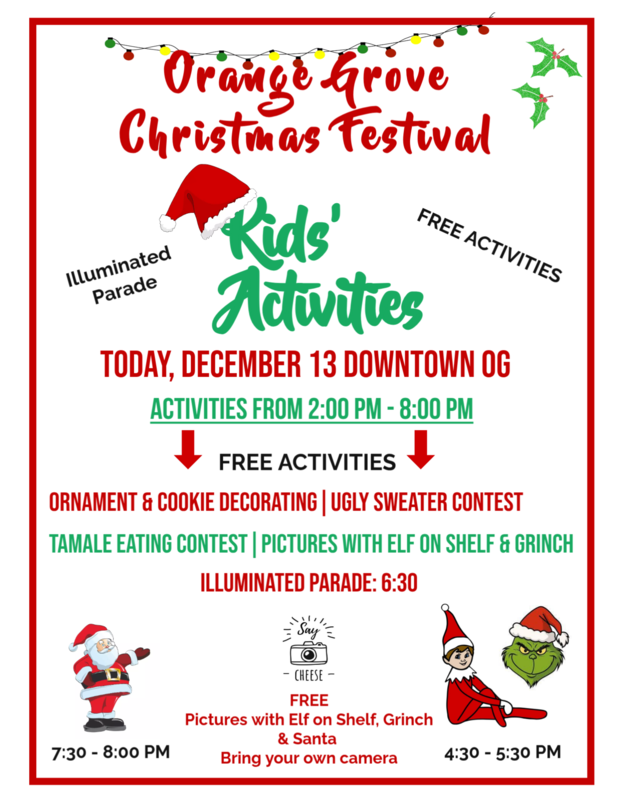 Christmas Festival Downtown: Bring the Kids
