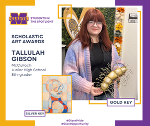 promo graphic - Scholastic Art Awards 2026 - Tallulah Gibson - MJH