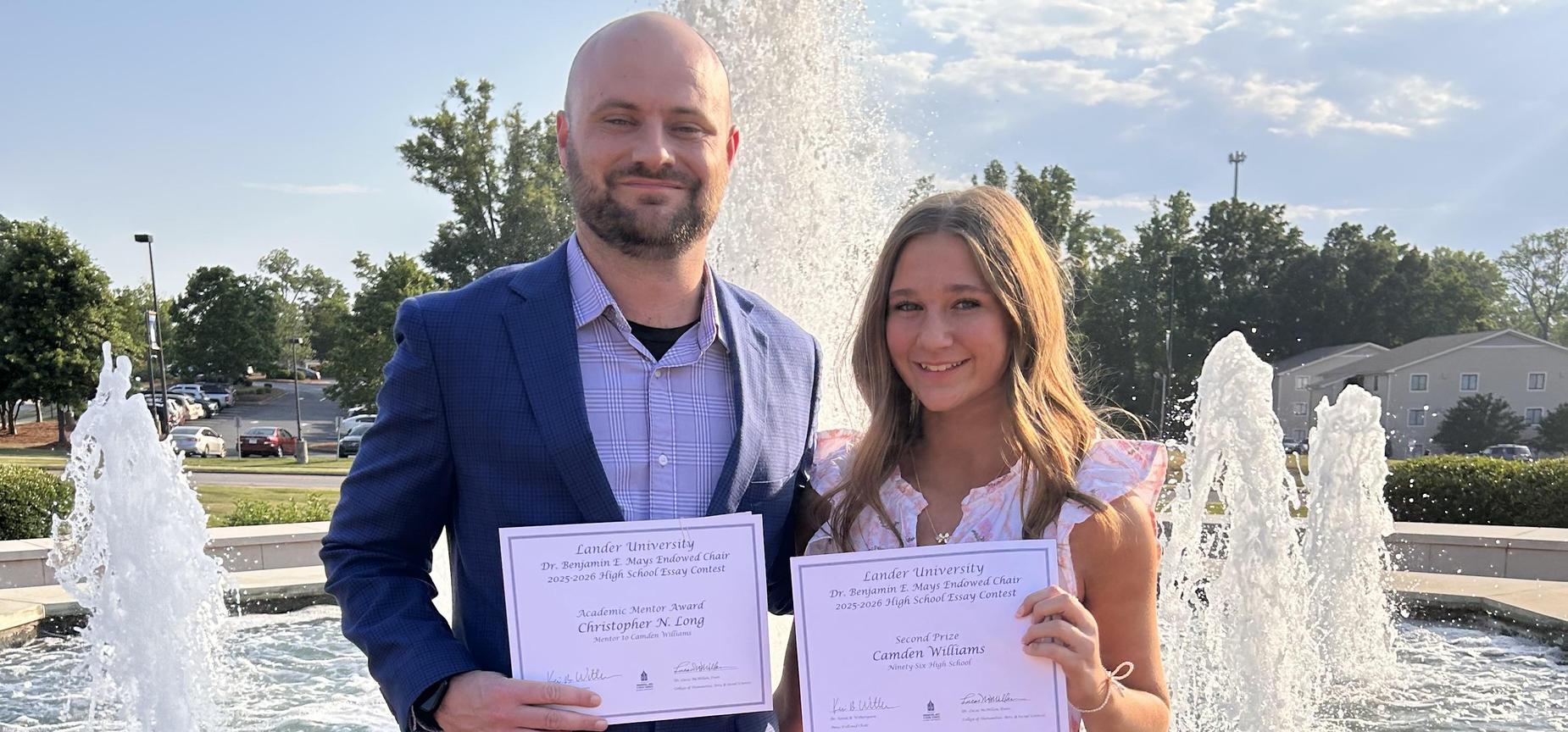 essay contest winner