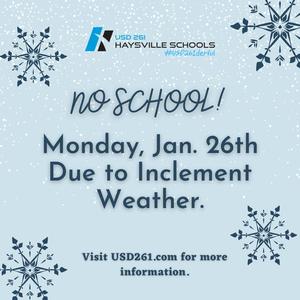 school  closed January 26,2026