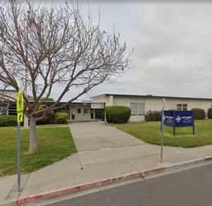 A photo showing the exterior of Kipp Summit Academy in San Lorenzo, Calif.