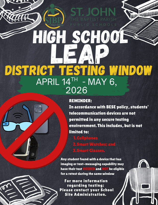 High School LEAP Testing
