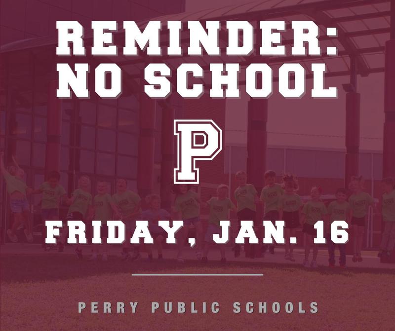 perry no school january 16
