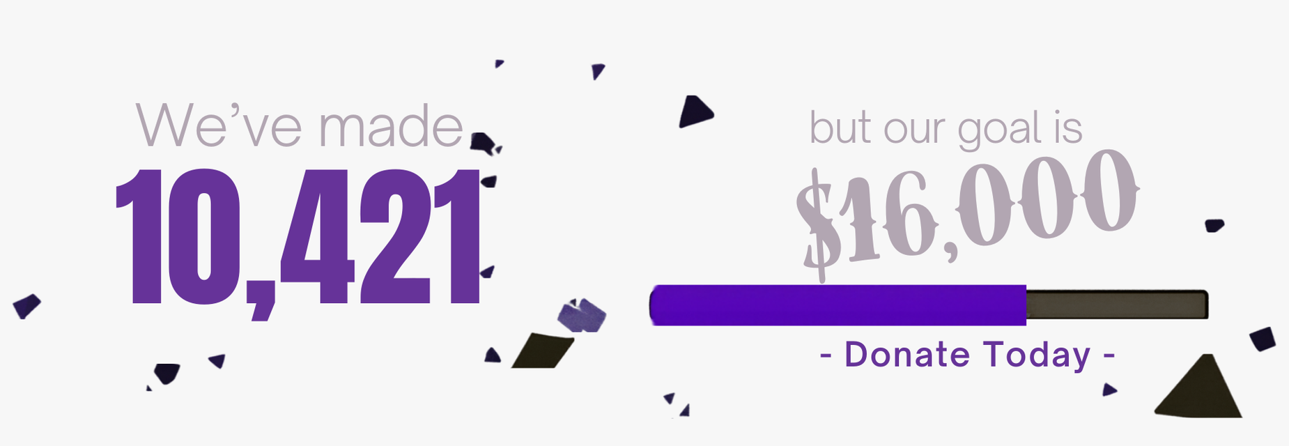 Fund run donation total