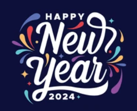 happy new year 2024