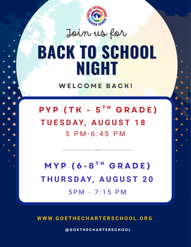 Back to School Night
