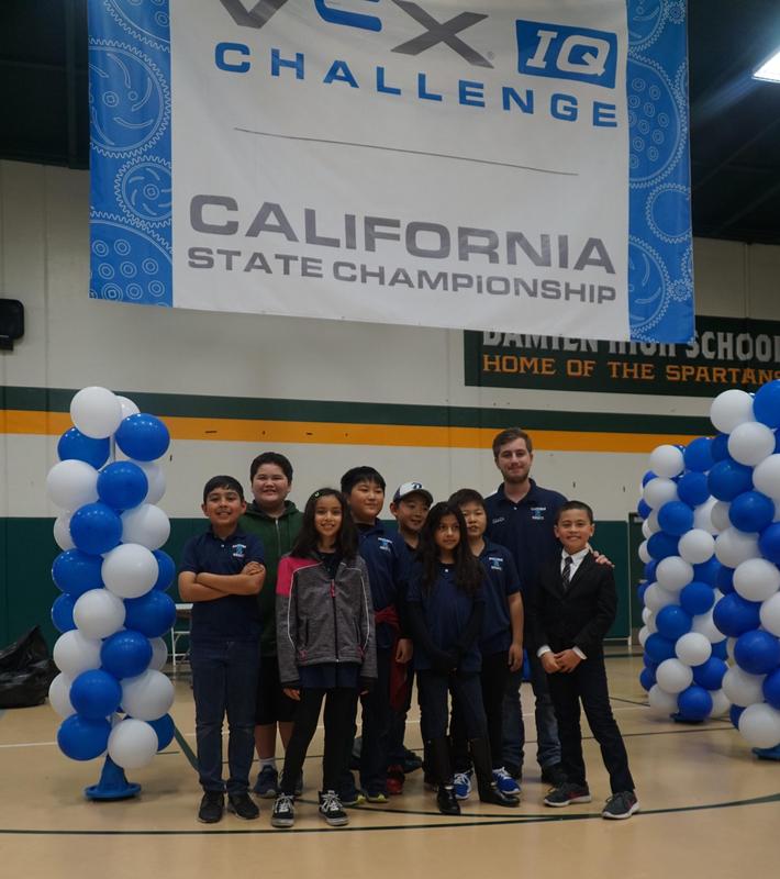 Robotics Team at State Championship