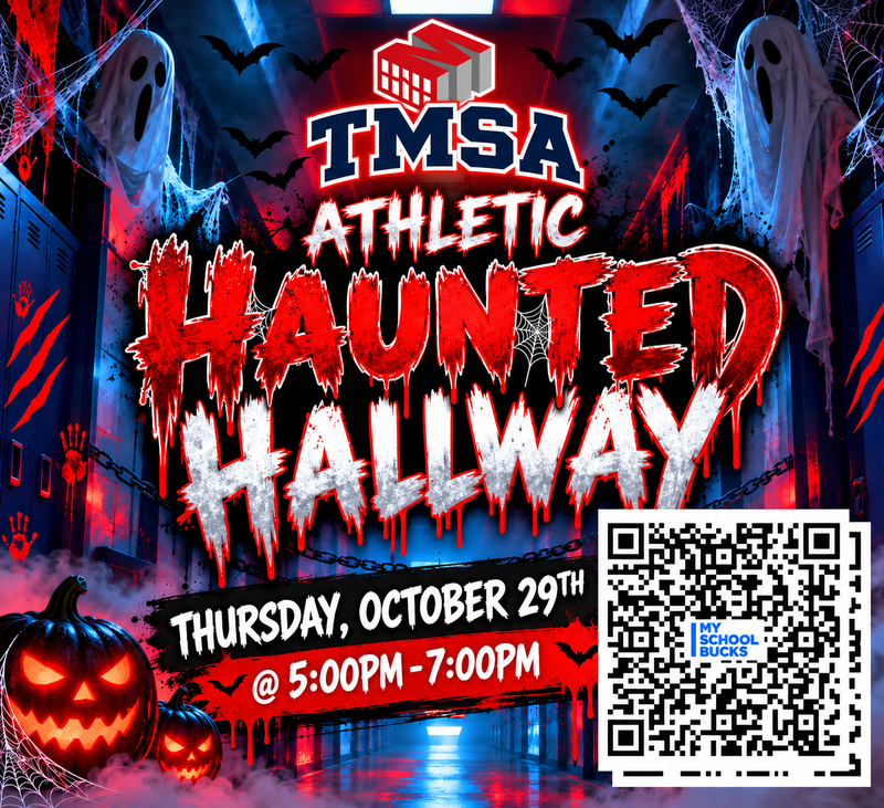 Get Ready for the TMSA Athletic Haunted Hallway! Featured Photo