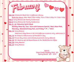 Feb calendar