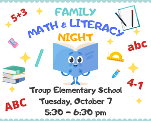 math & literacy night october 7