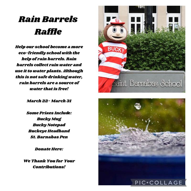 Student Council Rain Barrel Raffle Featured Photo