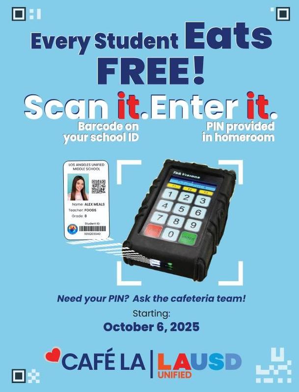 Every Student Eats Free! Scan it. Enter it! Featured Photo