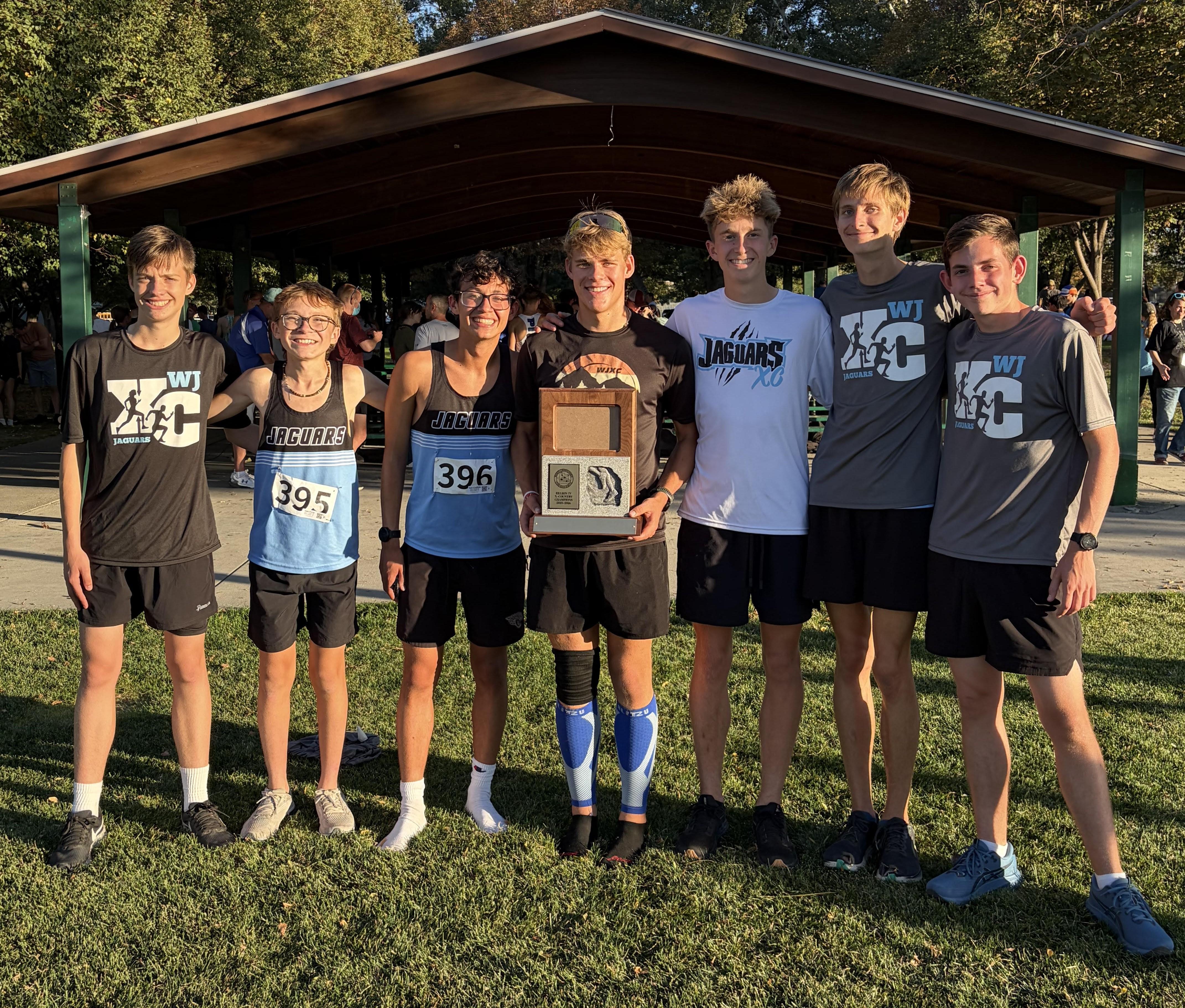 2025 Boys Cross Country Region Champions