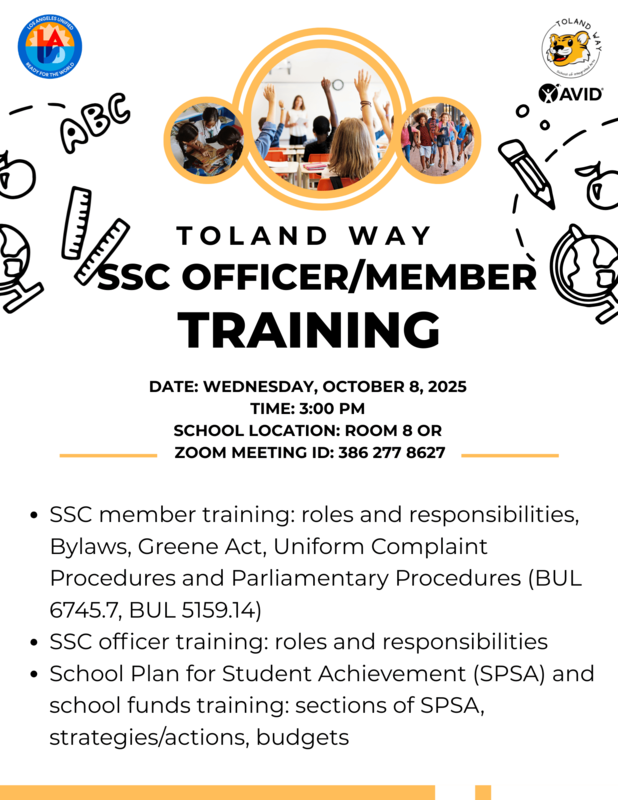 SSC Meeting