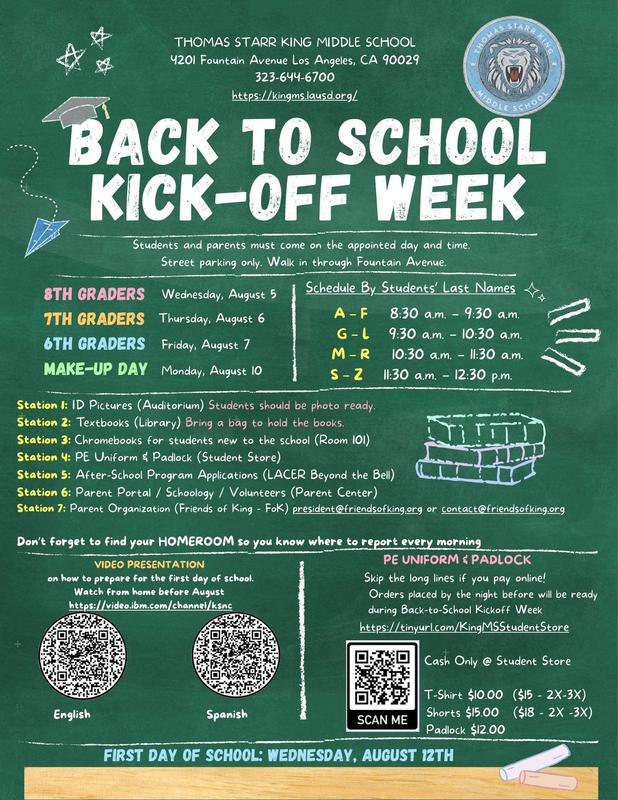 Back to School Flyer
