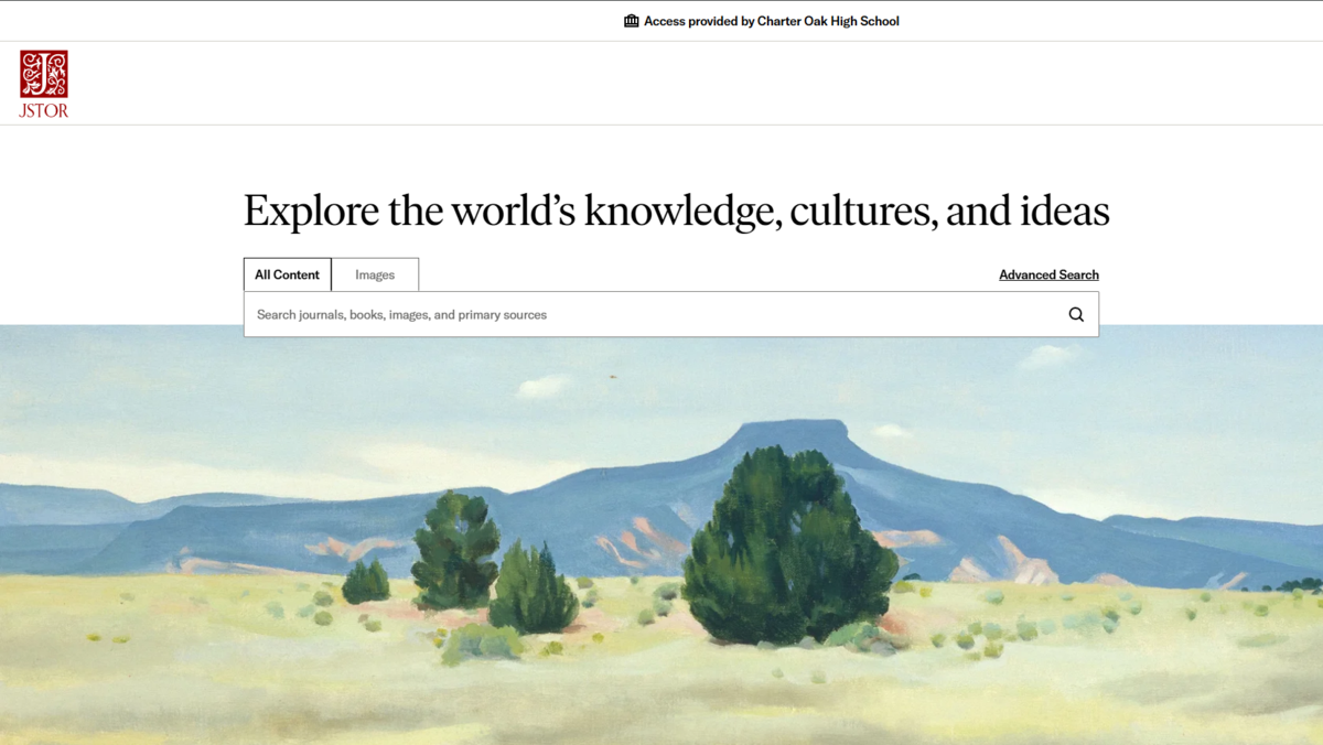 JSTOR Homepage